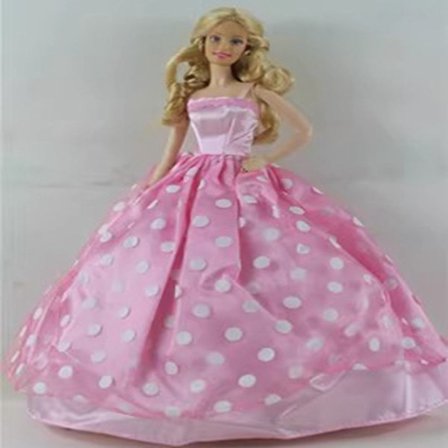 Dukke brudekjole Dukkeskjørt 1 1