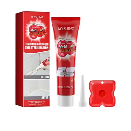Skimmel Fjernelse Gel til Husholdningsvægge, Køkken, Badeværelse og Vaskemaskine - Plet- og Skimmelfjerner