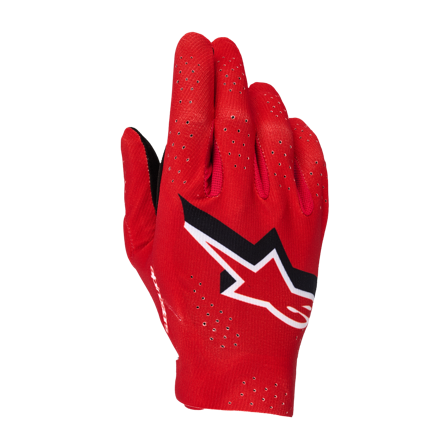 Crosshandschuhe Alpinestars Supertech Feuerrot/Schwarz/Weiß XL