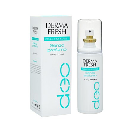Dermafresh Deo Spray Pelli Normali Senza Profumo 100ml
