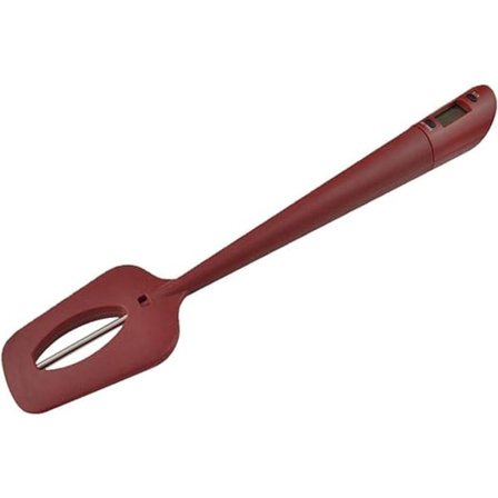 1 stk. kaffetermometer og omrører, slikkepotteskraber