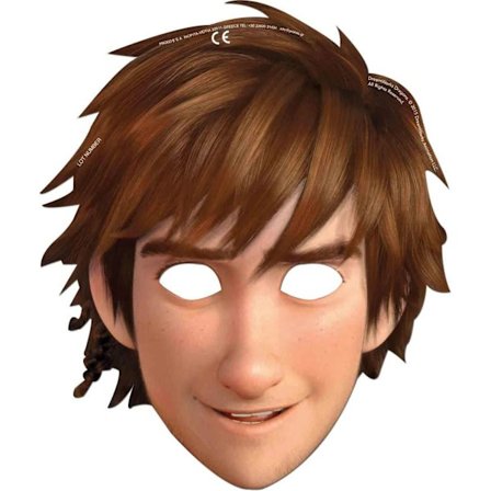 Hur man tränar din drake Hickeps födelsedagsfestmask (6-pack)