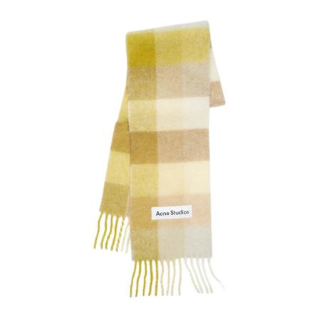Acne Studios, Scarves Żółty, Kobieta, Rozmiar: ONE Size