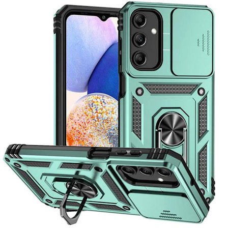 Funda Til Samsung Galaxy A16 A26 A36 A56 5G Skal Skydbart Linsebeskyttelse Kamera Pansret Telefon Skal Til Galaxy A06 A 56 36 Bagside Grøn Til Samsung