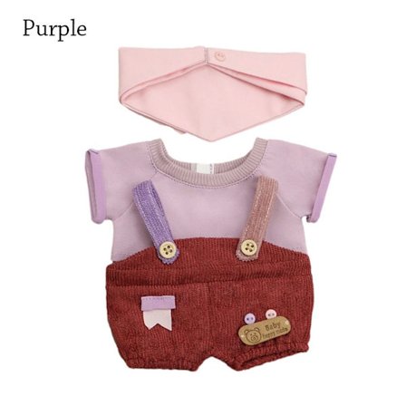 1 Set 20cm Nukke Vaatteet Nukke T-paita Haalarit VILLA