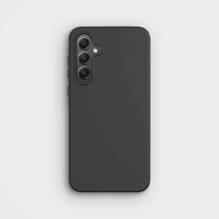 Miljövänligt Samsung mobilskal, 100% cirkulärt Svart Samsung mobilskal, Samsung A35