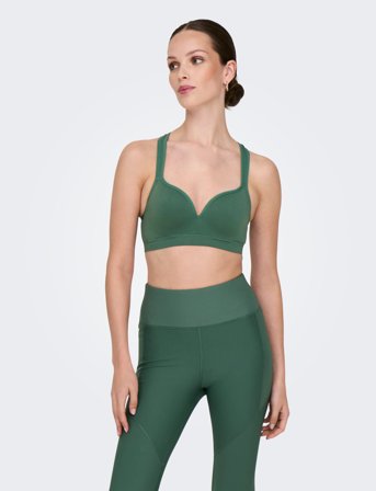 Only Play Onpmartine-2 Seam Bra Noos - Green - S