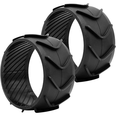 Set - 2 st Hjulskydd kompatibla med Worx Landroid, Dragkraftsförbättrare kompatibel med Worx Landroid S300 M500 M700 M1000 L800 L1000 