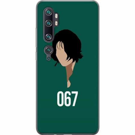 Xiaomi Mi Note 10 Pro Genomskinligt Skal Squid Game
