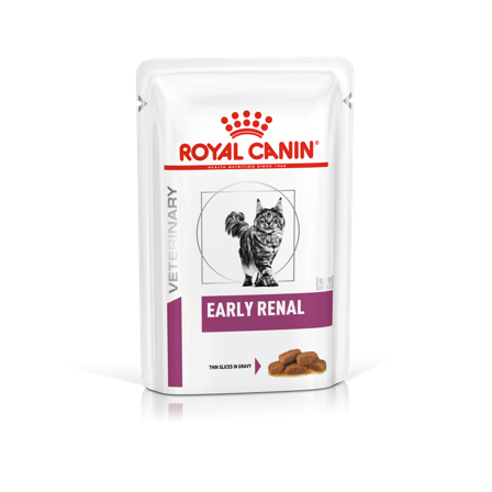 Royal Canin Veterinary Diets Cat - Cat Early Renal Gravy 85 g x 12 stk - Katt - Kattefôr & kattemat - Veterinærfôr for katt - ZOO.no