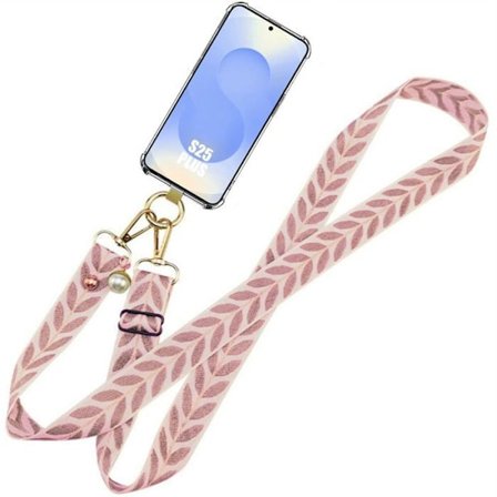 Skyddsfodral för Samsung Galaxy S25 Plus (Galaxy S25+) med justerbar rem - BOOLING