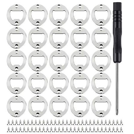 22 stk Flaskeåpner Innsats Flaskeåpner Tilbehør Sirkulær