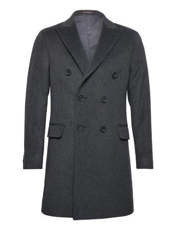 Sebastian Coat Outerwear Coats Winter Coats Grå Oscar Jacobson