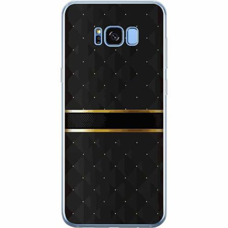 Samsung Galaxy S8+ Mjukt Skal - Golden Stripes