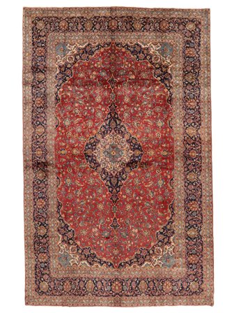 Medaille Groot Keshan Vloerkleed 300X470 Wol