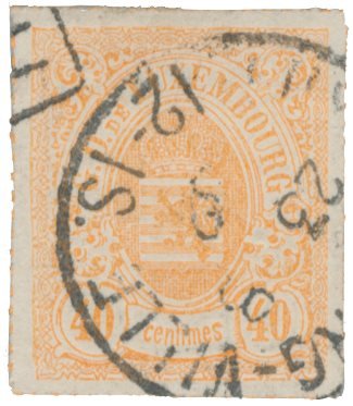 Luxembourg 1867 - MICHEL 23a - Stemplet