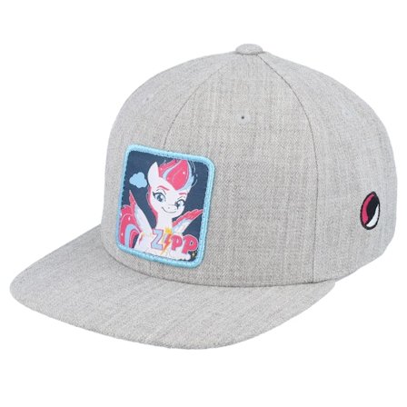 Kinder My Little Pony - Grau snapback Cap - "Kinder Zipp Grey Snapback " @ Hatstore