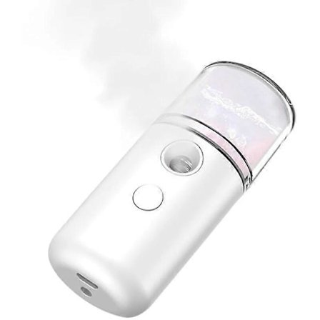 Nano Ansiktsmister 30ml Bærbar Ansiktsfukter Kjølig Mist Ansiktssteamer SPA Fuktighetsgivende Ansiktsspray Fuktighetsgivende USB Oppladbar Handy Spray