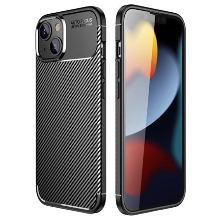 Carbon Shield iPhone 14 Plus skal - Svart