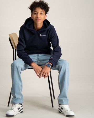Champion Hooded Sweatshirt Blau Hoodies/Kapuzenpullover Jungen - Kids Brand Store