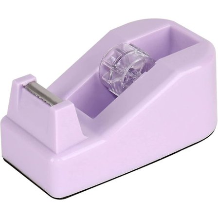 Skrivebordsbånddispenser med skridsikker base - Båndrulleholder til skrivebordsartikler