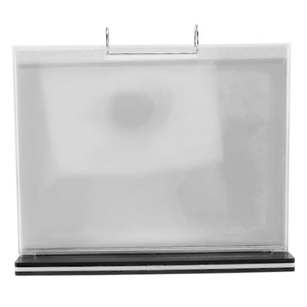A4 Flip Bordmeny Stativ Fler-side Bordkort Stativ Meny Display Stativ Menyholder Skrivebord Meny Fotoalbum Bilderamme