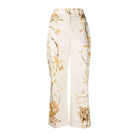 Alberta Ferretti, Trousers Beige, Dames, Maat:S