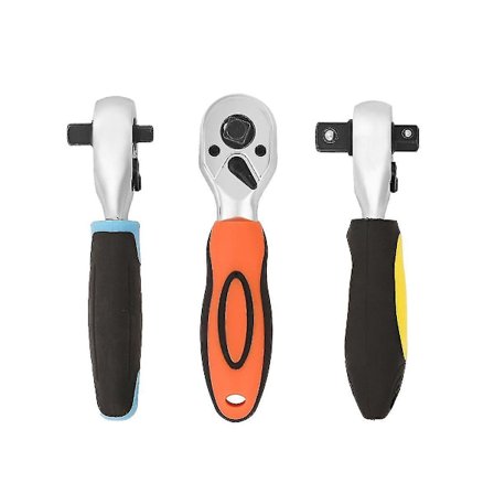 1 stk. Skralle Skiftenøkkel Dobbelthodet Skralle Skiftenøkkel Rask