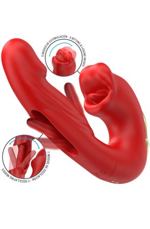 Nathy Vibe With Biting Mouth & Flipping Dubbelvibrator - Blushme.se