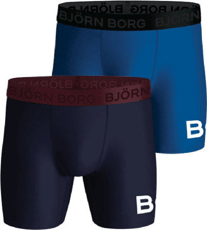 Björn Borg Men's Performance Boxer 2-pack Men undergarment Black S