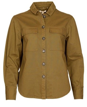 Barbour W's Hartley Overshirt Nori Green