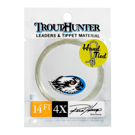 TroutHunter Rene Harrop Leader w/loop 14ft - 4X (0,185mm)