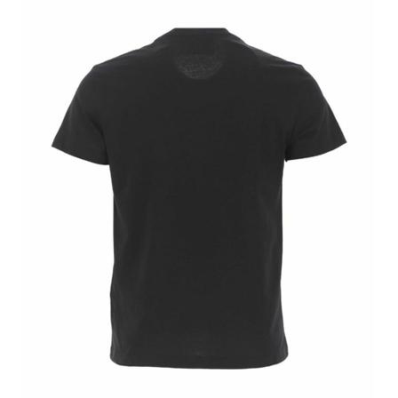 Versace Jeans Couture Gold Foil Logo Jersey Black , Zwart , Heren , Maat: S