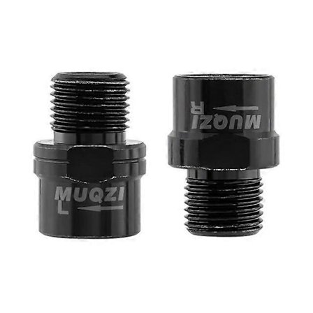 Upouusi polkupyörän poljinjatkeen jalkojen jatke 1 pari 29x18x16x14mm akselin kampijatke polkupyörän lisävarusteet lukituspoljinjatke