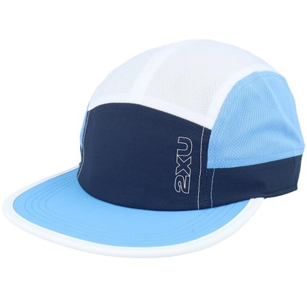 2XU - Blå 5panel Keps - Light Speed Cap Midnight/Azure Blue 5-Panel @ Hatstore