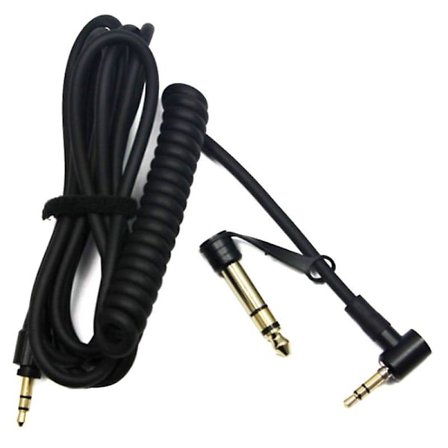 Spring Stereo Audio Kabel Erstatning For Dr Dre Solo/ Pro/ Mixr/ Hodetelefoner/ Studio For Beats Headset Adapter
