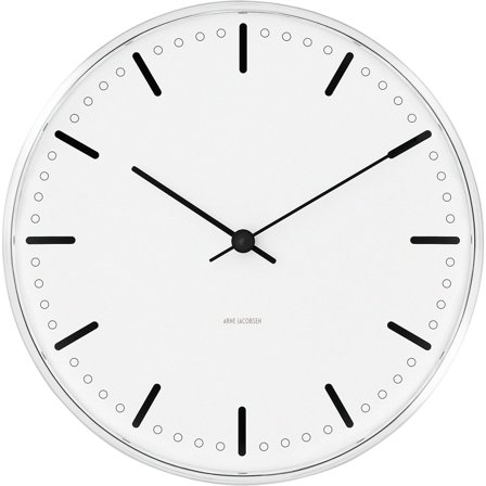 Arne jacobsen väggklocka 29 cm | Inredning > Klockor > Väggklocka | Bagaren och Kocken