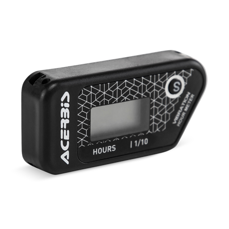 Betriebsstundenzähler Acerbis Schwarz
