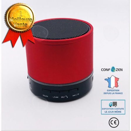 Bluetooth-högtalare - CONFO - S08U - Subwoofer - 1200 mA - Röd - Trådlös