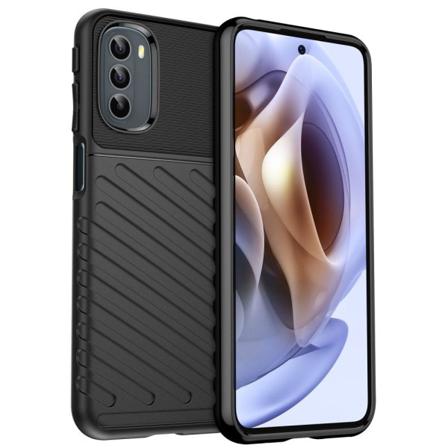 Armor Thunder Skal Moto G31 / G41 - Svart Svart
