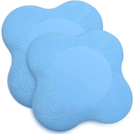 2 stk 7,9x7,9/20x20cm Yoga Kneepute, Anti-Skli Foam Yoga Kneepute, Komfortabel Yoga Støttepute, Sportsbalanse Pute For å Beskytte Kne, Ankel