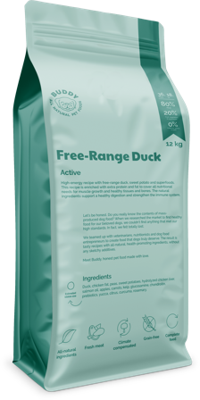 Buddy Free-Range Duck 12 kg