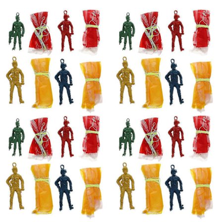 30 st Fallskärmssoldater Leksaker Kastleksaker Utomhus Fallskärm Flygande Leksaker