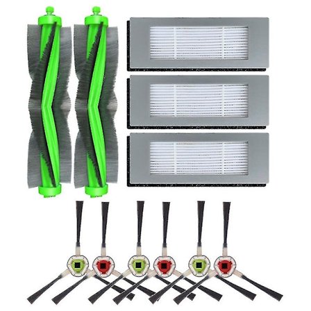 11 osaa iRobot Roomba Combo 113 R113840: Pääharja, HEPA-suodatin