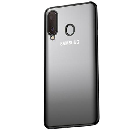 Samsung Galaxy A20E - Stilfuldt Floveme Silikone Cover Svart Svart
