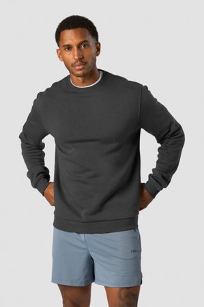 ICANIWILL - Everyday Crewneck Men Dark Grey - Heren - sportkleding van ICIW
