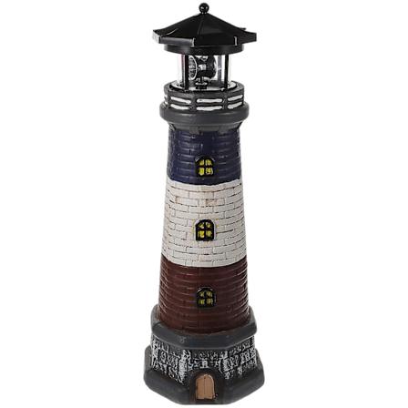 Harpiksfyr Ornament Solcelledrevet Fyrhage Solcelledrevet Fyrdekorasjon Hagedekor (FMY) Black 12x12x37.5cm