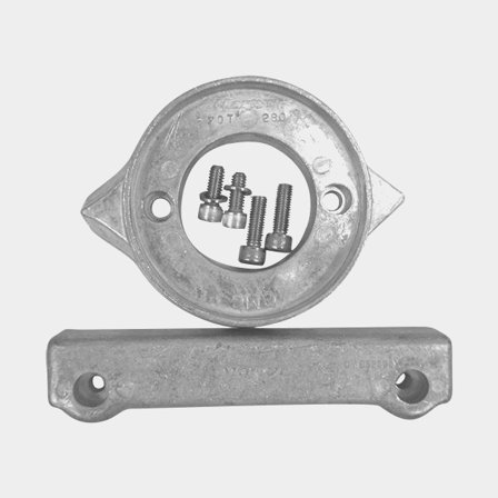 Anodsats, Volvo Penta, Aluminium