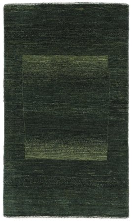 Hand Knotted Persian Loribaft Fine Persia Rug 76X131 Black