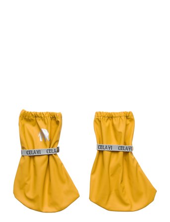 Pu-Footies W/O Padding Shoes Baby Booties Gul CeLaVi*Betinget Tilbud